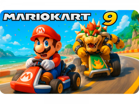 Nintendo официально анонсировала дату выхода Mario Kart 9 — 17 октября 2025