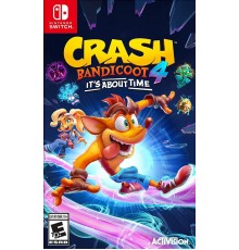 Игра Crash Bandicoot 4 It`s About Time для Nintendo Switch (TSA-HAC-AXSRA-UPX) (Русские субтитры)