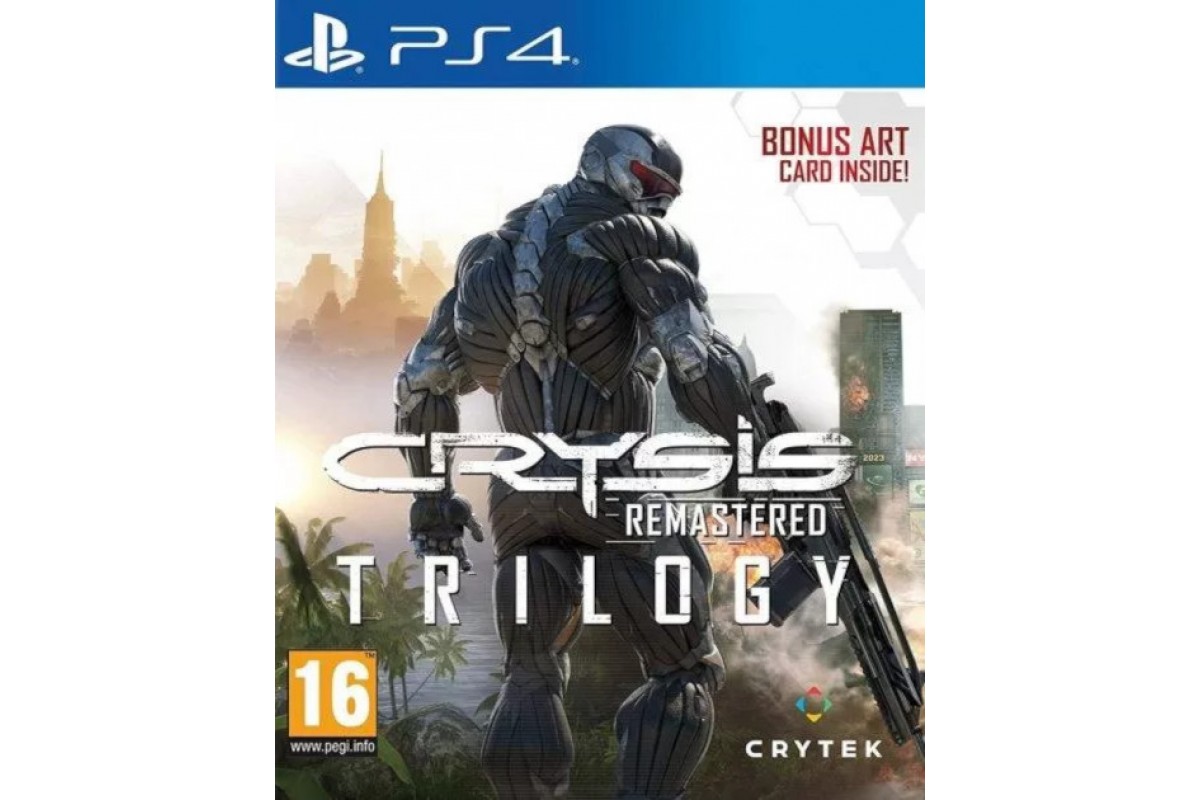 Игра Crysis Remastered Trilogy для PS4 (CUSA 29042) (Русские субтитры)  купить в Симферополе (Крым) Цена