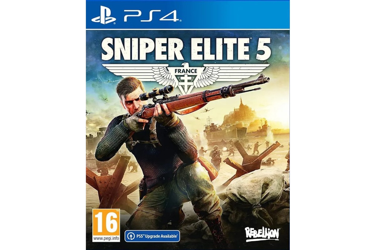 Игра Sniper Elite 5 для PS4 (CUSA16075) (Русские субтитры) купить в  Симферополе (Крым) Цена