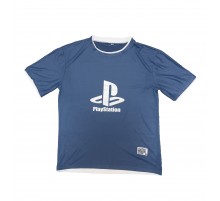 Футболка PlayStation синяя 2XL