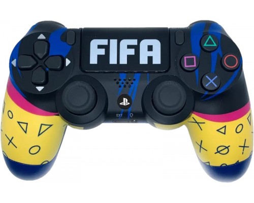 Геймпад PlayStation dualshock 4, Цвет Черно-Желтый "FIFA"