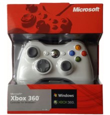 Геймпад Microsoft Xbox 360 Проводной X17-15441-03 (Белый)