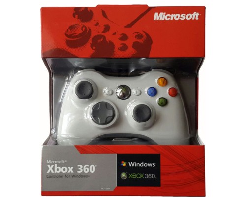 Геймпад Microsoft Xbox 360 Проводной X17-15441-03 (Белый)