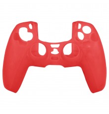 PS 5 Controller Silicon Case Red (пакет)