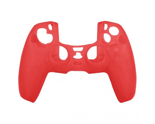 PS 5 Controller Silicon Case Red (пакет)