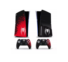 Наклейка на Playstation 5 Slim Spider man