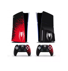 Наклейка на Playstation 5 Slim Spider man