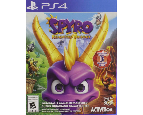 Spyro Reignited Trilogy (CUSA 12085)[PS4 Английская версия Б.У]