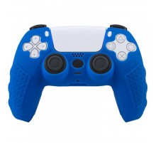 PS 5 Controller Silicon Case  Non-Slip Blue (пакет)