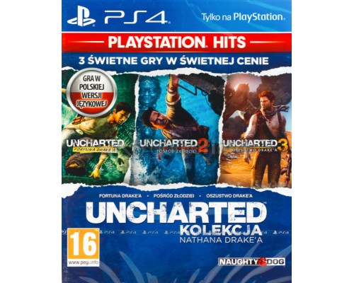 Uncharted: The Nathan Drake Collection (3 In 1) [PS4 Русская озвучка]