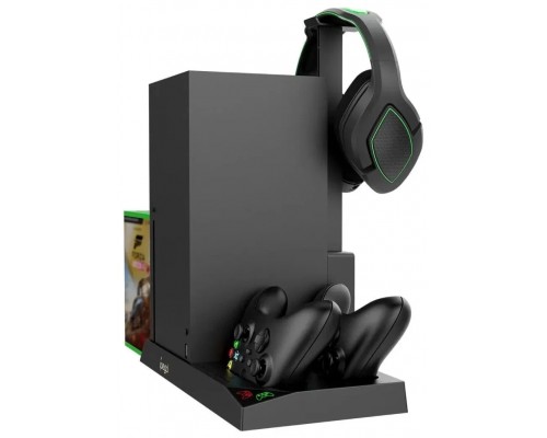 XBox Series X Multi-Functional Stand + Battery pack 1400mAH Black PG-XBX013