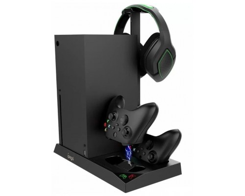 XBox Series X Multi-Functional Stand + Battery pack 1400mAH Black PG-XBX013