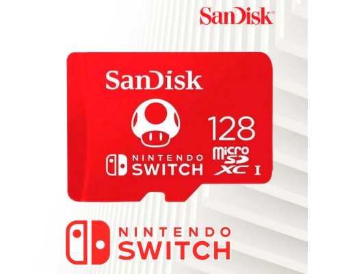 Карта памяти Nintendo Switch 128Gb