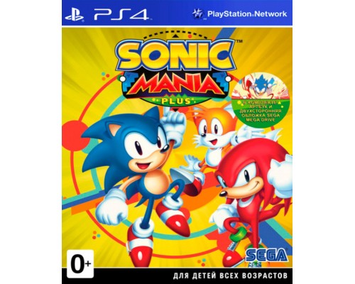 Sonic Mania [PS4 Англ. версия Б.У]