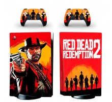 Наклейка на Sony PlayStation 5 Red Dead Redemption 2