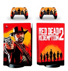 Наклейка на Sony PlayStation 5 Red Dead Redemption 2