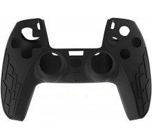 PS 5 Controller Silicon Case  Non-Slip Black (пакет)