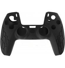 PS 5 Controller Silicon Case  Non-Slip Black (пакет)