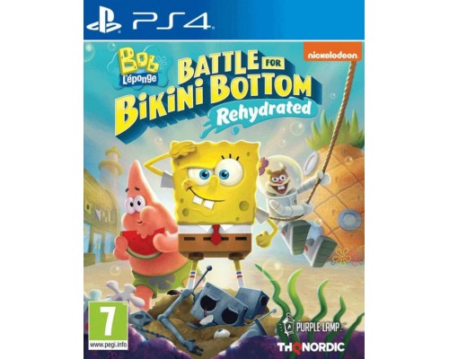 Sponge Bob SquarePants: Battle Bikini (CUSA 14909) [PS4 Русские субтитры Б.У]