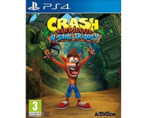 Crash Bandicoot N. Sane Trilogy [PS4 Английская версия Б.У]