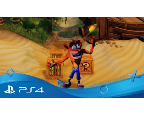 Crash Bandicoot N. Sane Trilogy [PS4 Английская версия Б.У]