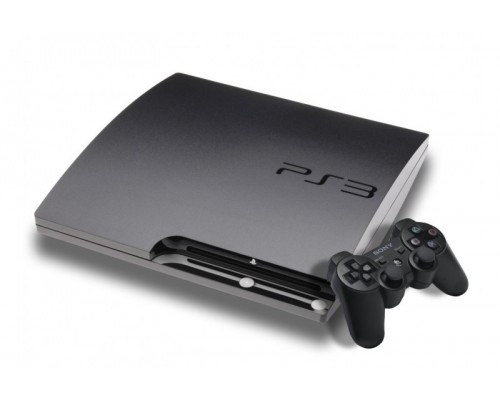 PlayStation 3 Slim 320gb Черная (без коробки)