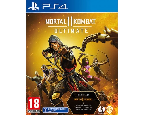 Mortal Kombat 11 Ultimate [PS4, русские субтитры]