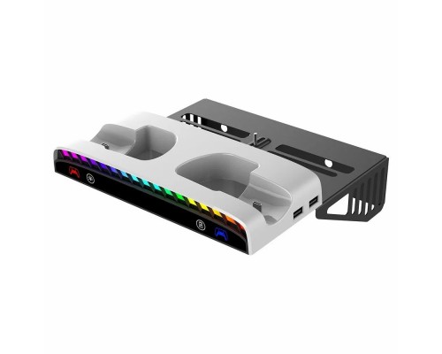 Подставка с зарядкой и крепление на стену PS5 Slim VOLFOX P5-400