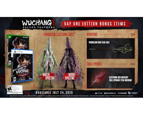 WUCHANG: Fallen Feathers (PPSA09519) [PS5 Русские субтитры]
