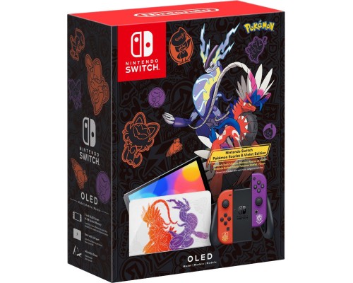 Игровая приставка Nintendo Switch Oled Pokemon Scarlet and Violet Edition