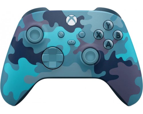 Геймпад Microsoft Xbox Series Wireless Controller (Minerale Camo / Синий Камуфляж)