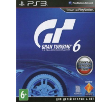 Игра Gran Turismo 6 для PS3 (BCES 01893) (Русская версия) [Б.У]