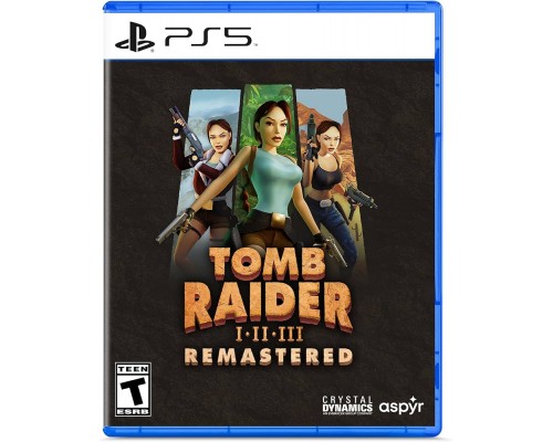 Tomb Raider 1-3 Remastered Starring Lara Croft (PPSA 16902) [PS5 Русская версия]