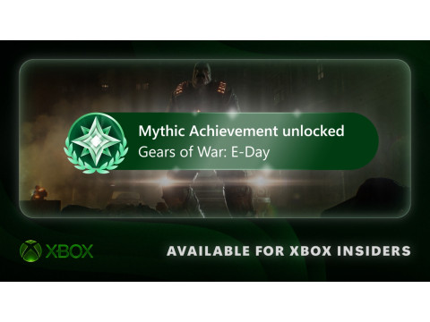 Xbox тестирует Mythic Achievements: награда за полный набор достижений основной игры