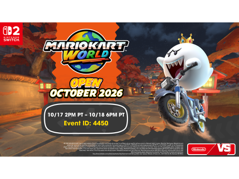 Mario Kart World Open: октябрьский отбор и код 4450