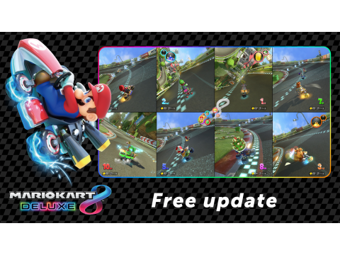Mario Kart 8 Deluxe 4.0.1: исправления для Switch 2