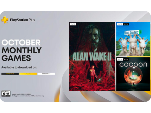 PS Plus в октябре: Alan Wake 2, Goat Simulator 3 и Cocoon — что добавили и что меняется в каталоге