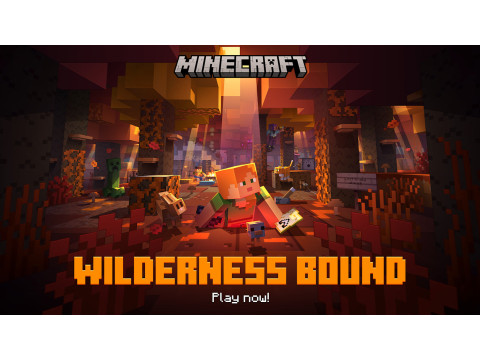 Minecraft на Switch получила Wilderness Bound: осенний лес, лагеря и новые блоки