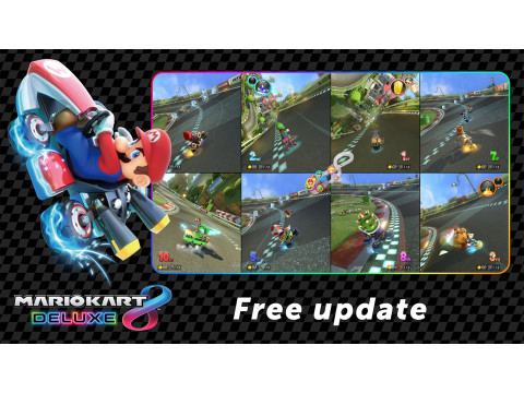 Mario Kart 8 Deluxe получила бесплатное обновление для Nintendo Switch 2