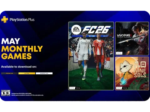 Игры PlayStation Plus на май 2026: EA Sports FC 26, Wuchang и Nine Sols