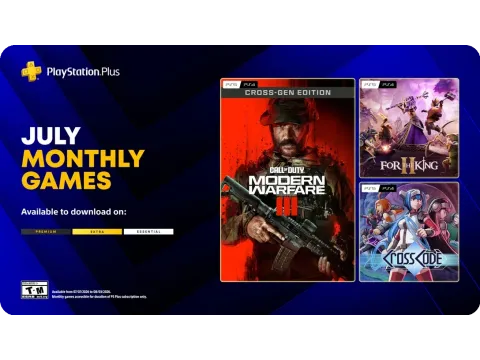 Игры PlayStation Plus на июль 2026: Call of Duty, For the King II и CrossCode