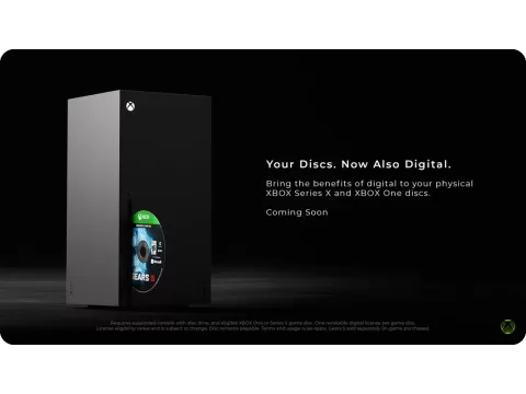 Xbox позволит превращать дисковые игры в цифровые лицензии