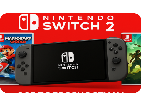 Nintendo Switch 2 уже в продаже — первый взгляд, цены и игры