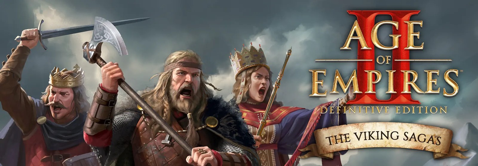 Официальная иллюстрация The Viking Sagas для Age of Empires II