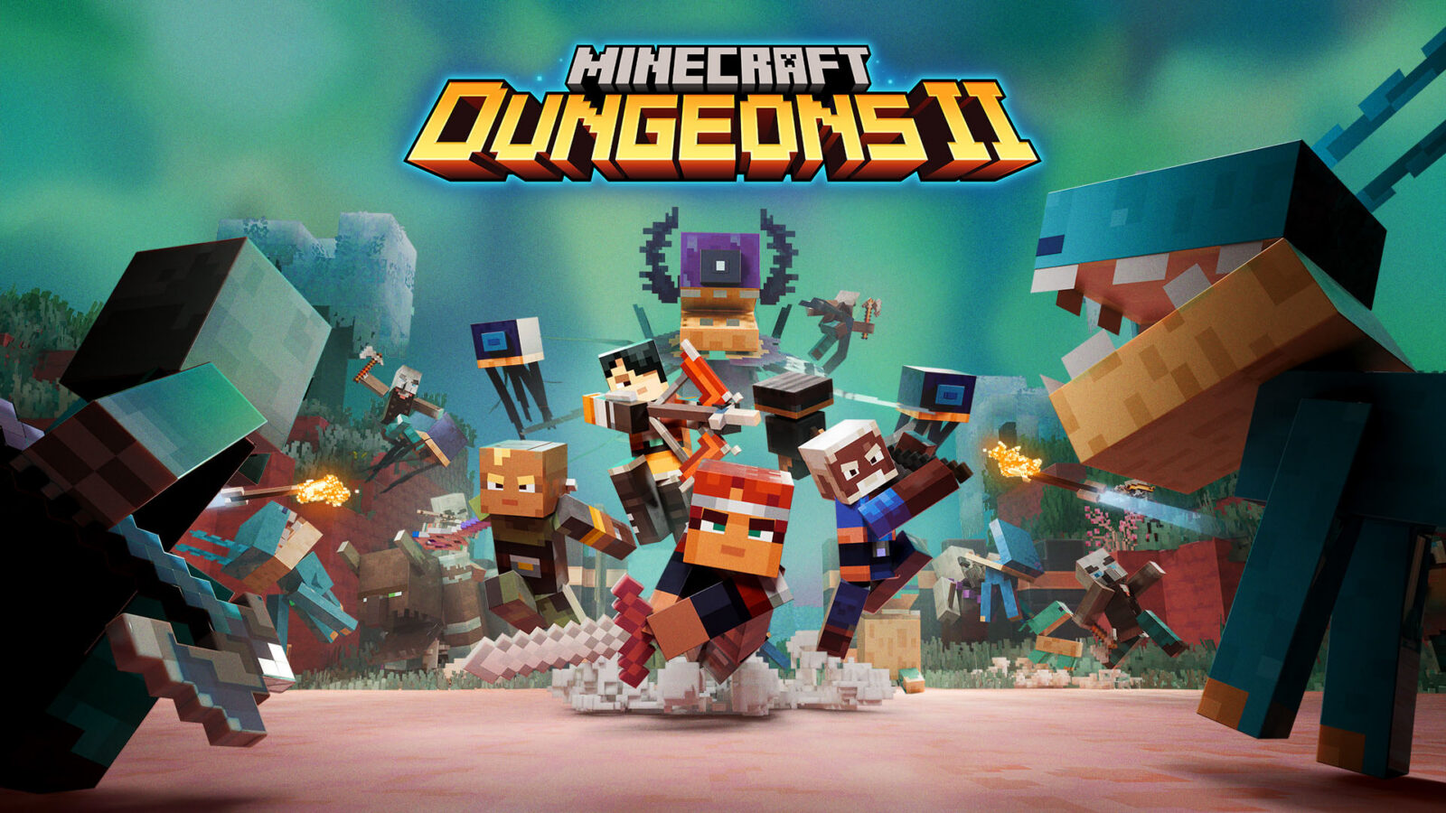 Официальная иллюстрация The Sift из материалов Mojang и Xbox Wire