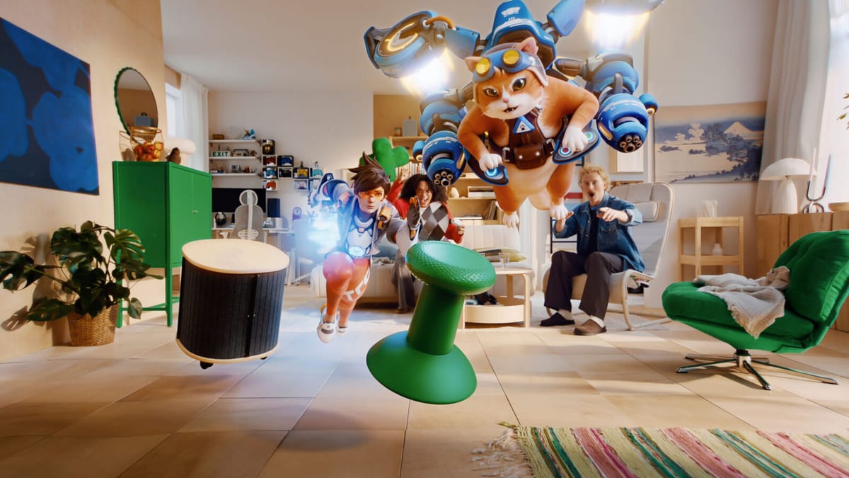 Официальная иллюстрация коллекции IKEA и Xbox YXSTABY