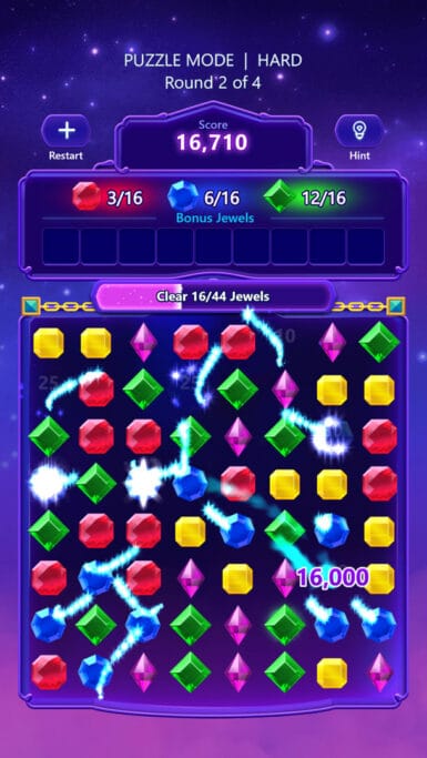 Официальный мобильный скриншот Microsoft Jewel