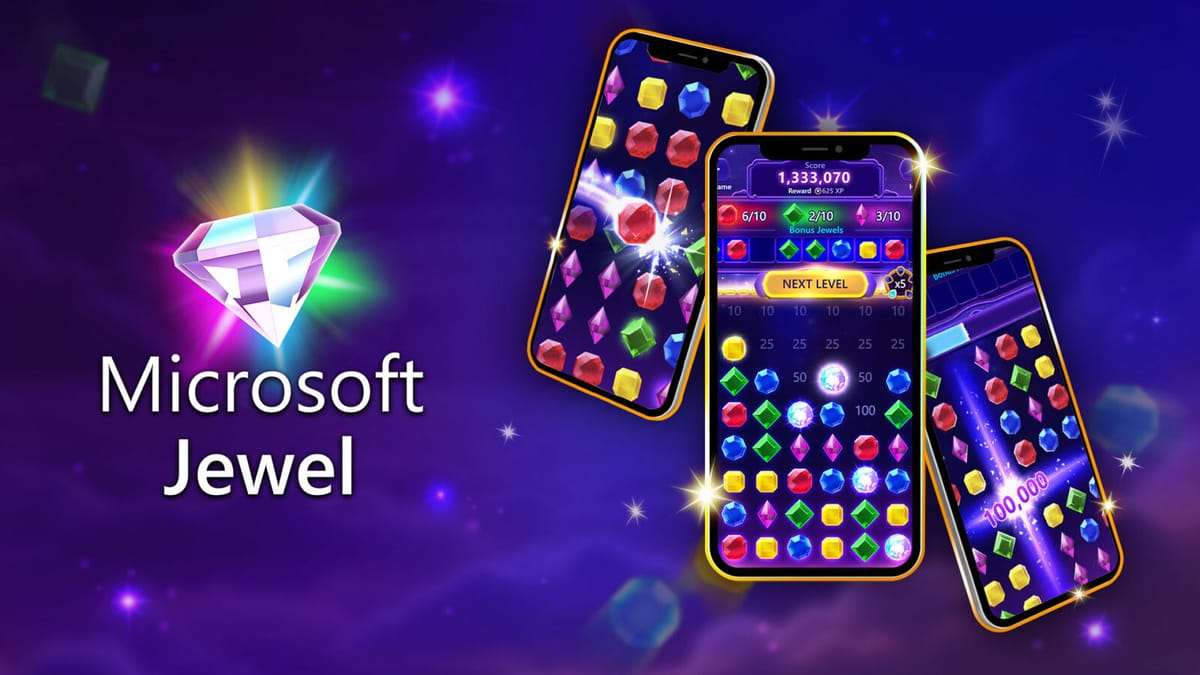 Официальная иллюстрация Microsoft Jewel к мобильному запуску