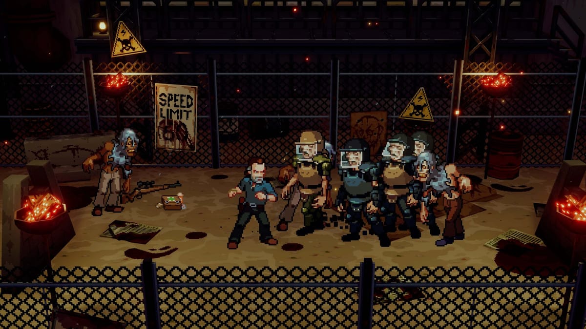 Официальный игровой кадр The Walking Dead: Streets of Survival из разбора разработчика